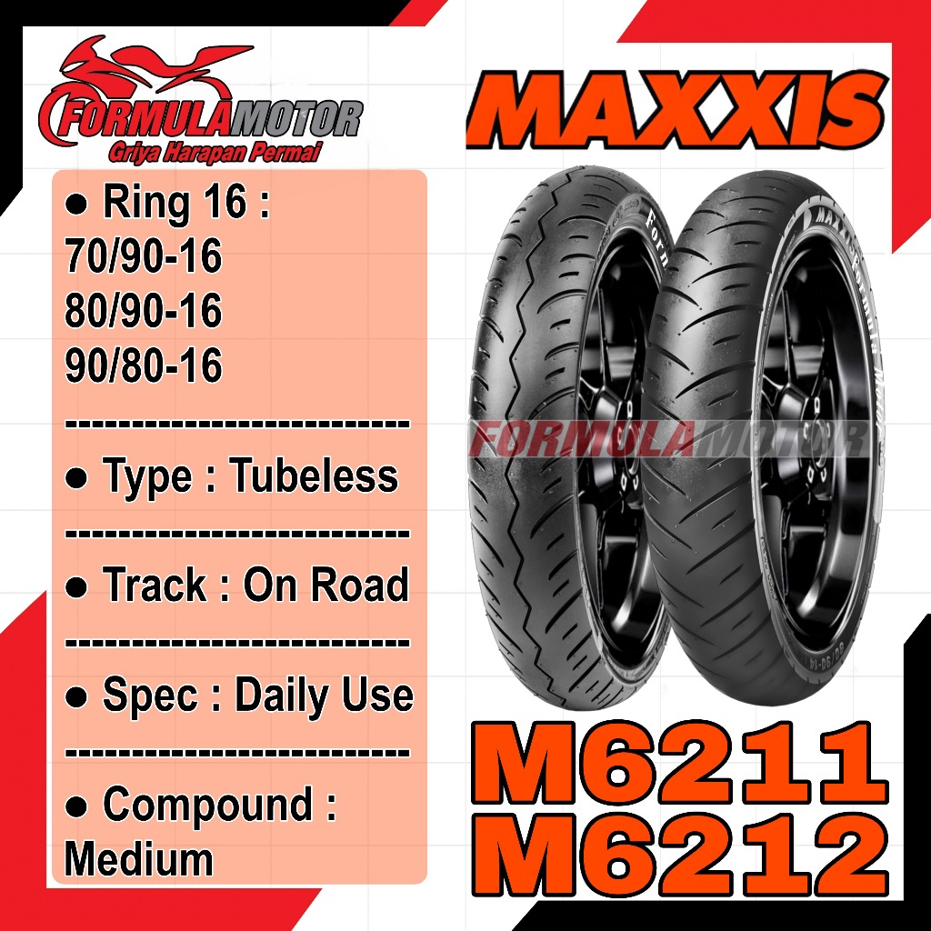 Jual Maxxis M M Ring Tubeless Ban Motor Matic Hayate