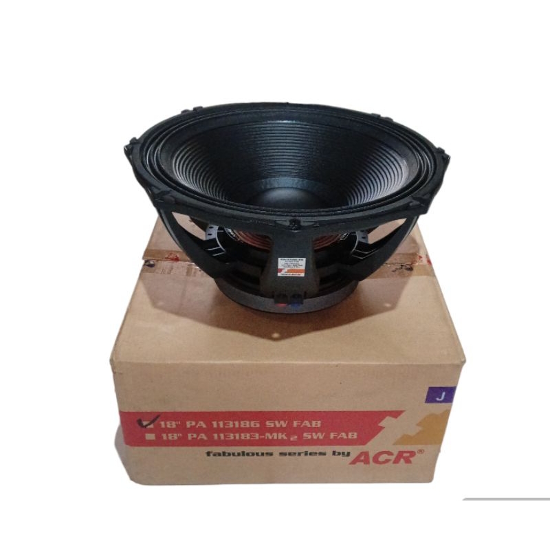 Jual Speaker Acr Fab Pa Sw Subwoofer Shopee Indonesia