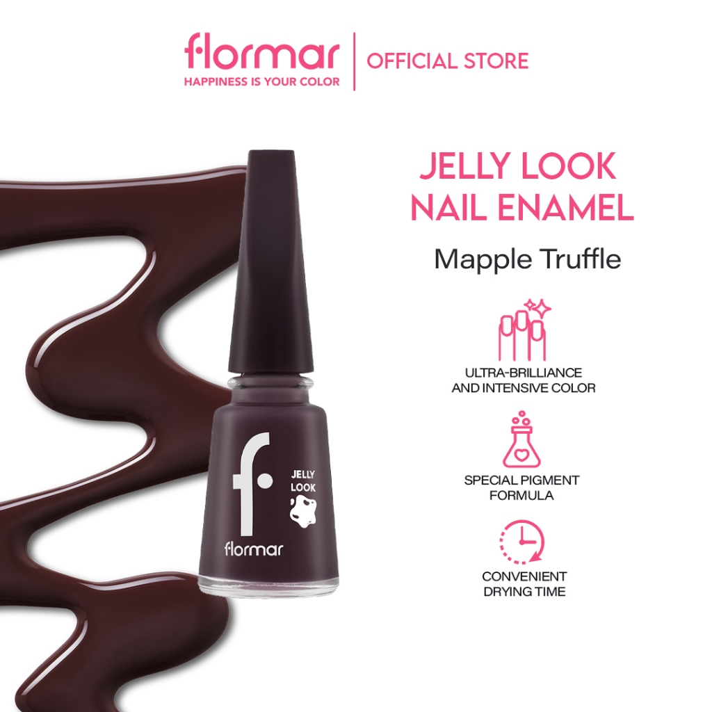 Jual Flormar Jelly Look Nail Enamel Kutek Halal Certified Cat Kuku