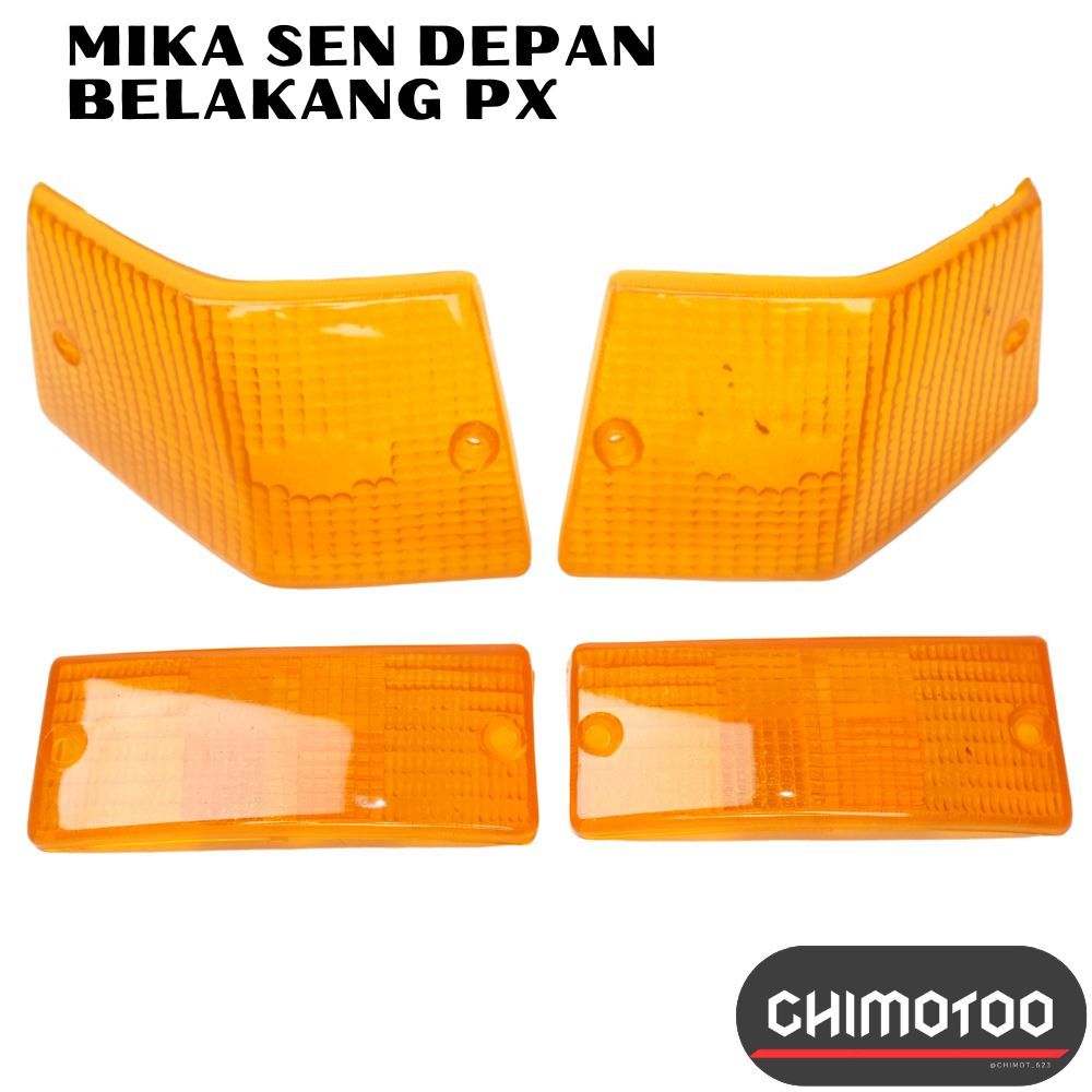 Jual Mika Lampu Sen Sein Riting Reteng 1 Set Vespa PX PS P150X P150S