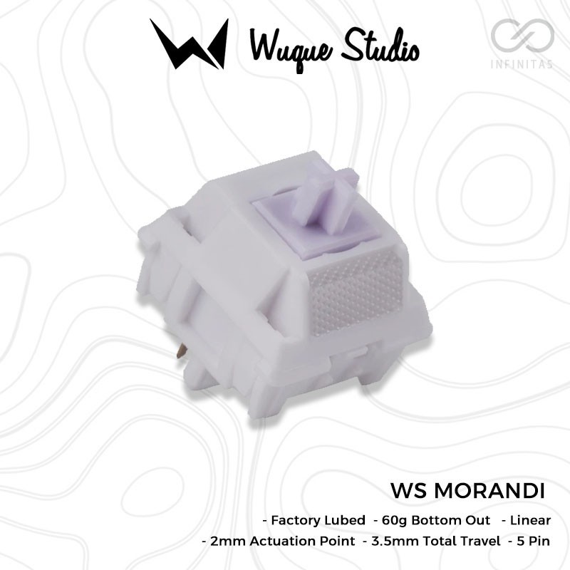 Jual Wuque Studio WS Morandi Mechanical Keyboard Switch Linear