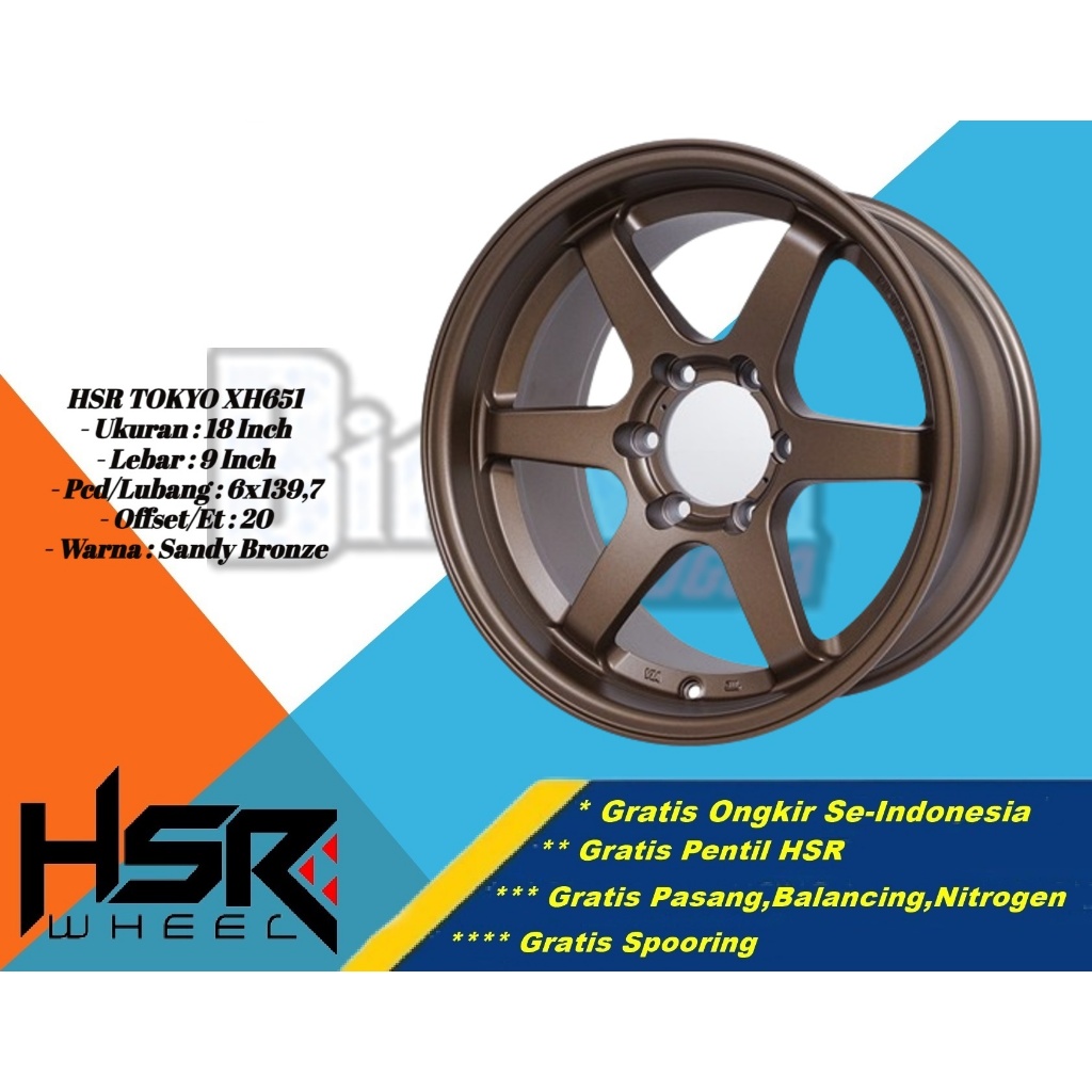 Jual Velg Mobil Jdm Ring Hsr Tokyo R Pcd X Untuk Mobil