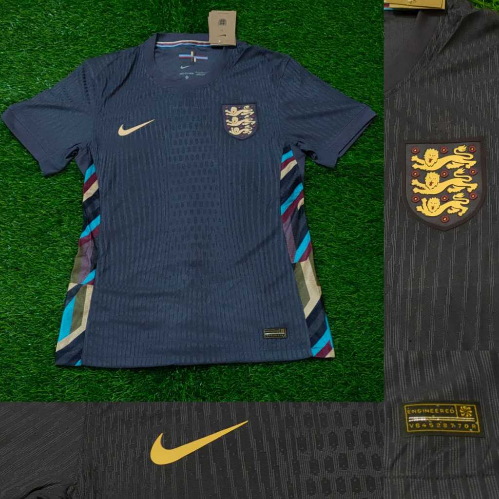 Jual PLAYER ISSUE JERSEY INGGRIS AWAY VAPORKNIT PIALA EROPA 2024 GRADE