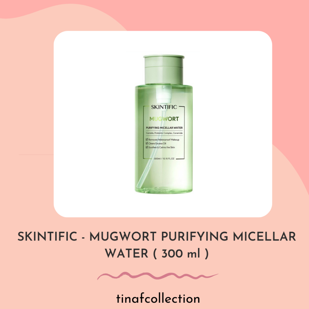 Jual Skintific Mugwort Purifying Micellar Water Ml Shopee Indonesia