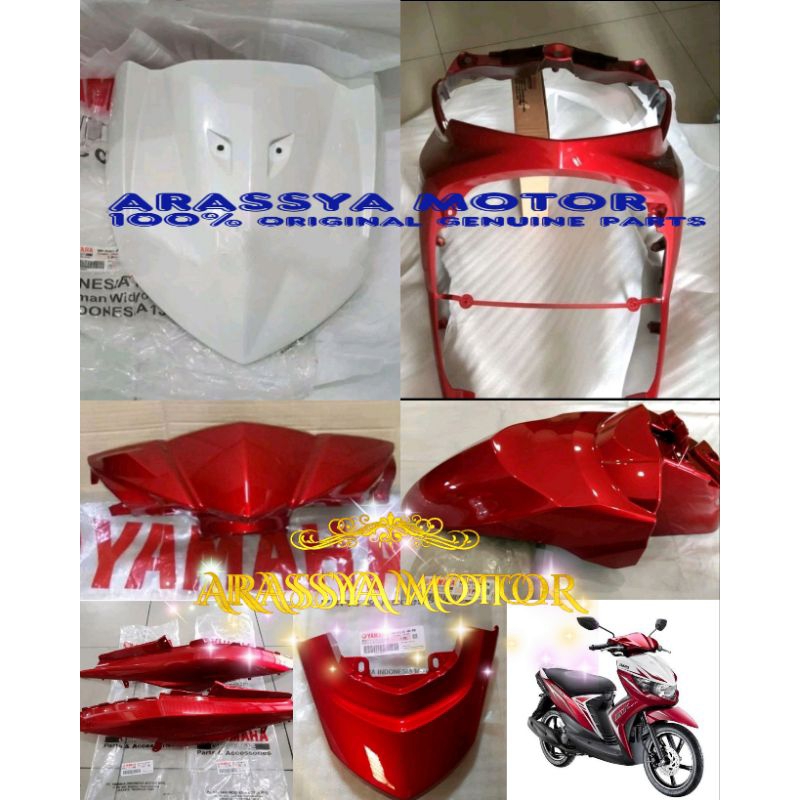 Jual Cover Bodi Halus Full Biru Putih Gold Unggu Merah Hitam Soul Gt