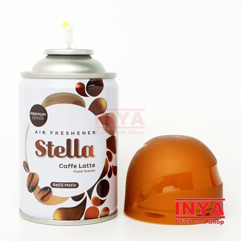 Jual STELLA Caffe Latte Refill Matic Premium Series 225ml Air Freshener