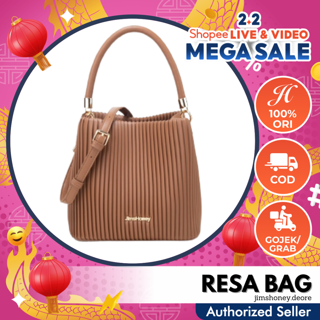 Jual Jims Honey Resa Bag Tas Tangan Selempang Wanita Handbag Slingbag