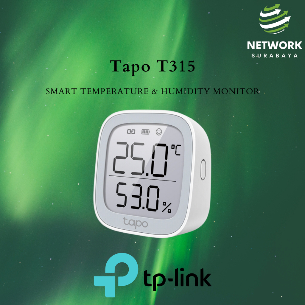 Jual TP LINK Tapo T315 Smart Temperature Humidity Monitor Shopee