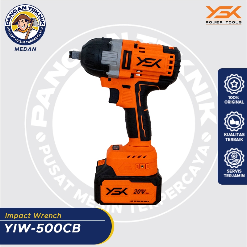 Jual Brushless Cordless Impact Wrench Yasuka Yiw Cb Impact Buka