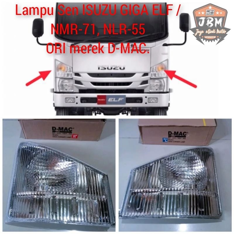 Jual Lampu Sen Isuzu Giga Elf Nmr Nlr Ori Merek D Mac Shopee