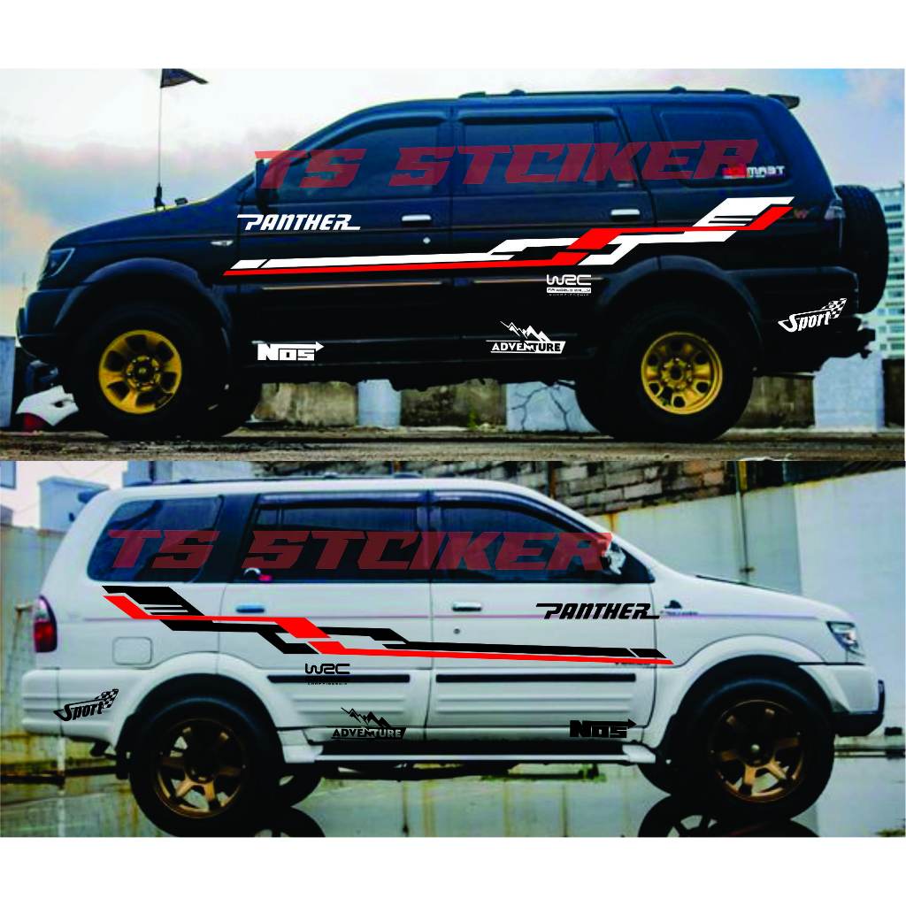 Jual Stiker Mobil Isuzu Panther Sticker List Body Samping Side Line