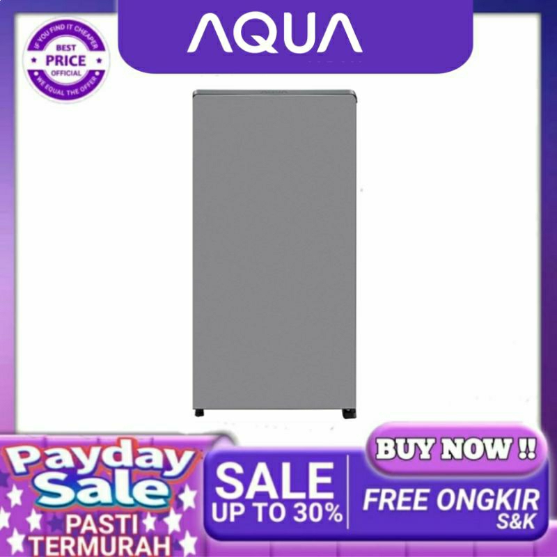 Jual KULKAS AQUA JAPAN 1 PINTU AQR D185 AQUA D185 LEMARI ES 150L LOW