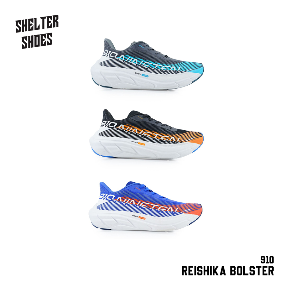 Jual Sepatu Running Nineten Reishika Bolster Warna Haze Vision