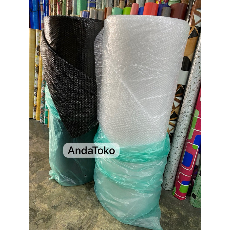 Jual BubbleWrap Putih Hitam Bidang Tinggi Lebar 1 2M Shopee Indonesia