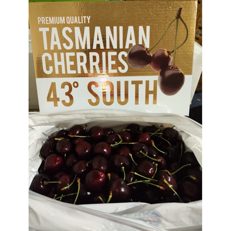 Jual Cherry Import Tasmanian Australia Fresh Manis Bukan Manisan