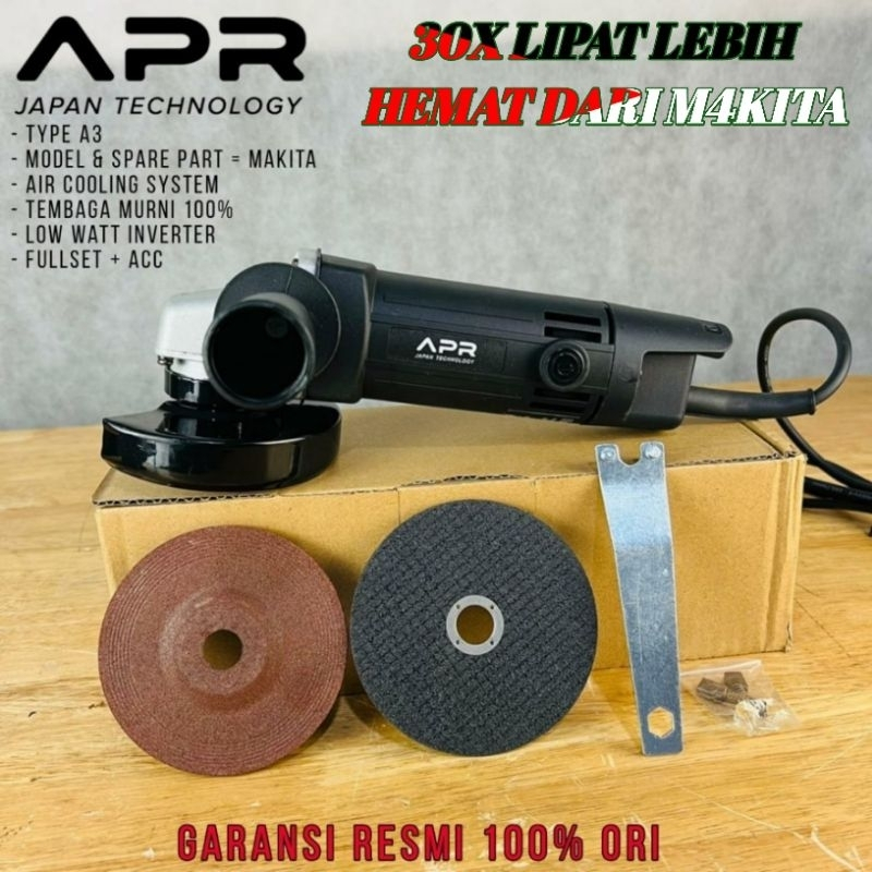 Jual Apr Ap Perkakas Listrik Gerinda Inches Angle Gerinder W