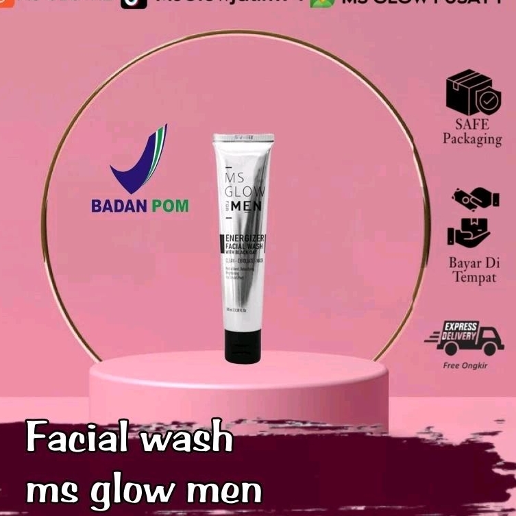 Jual Facial Wash MEN Ms Glow Shopee Indonesia