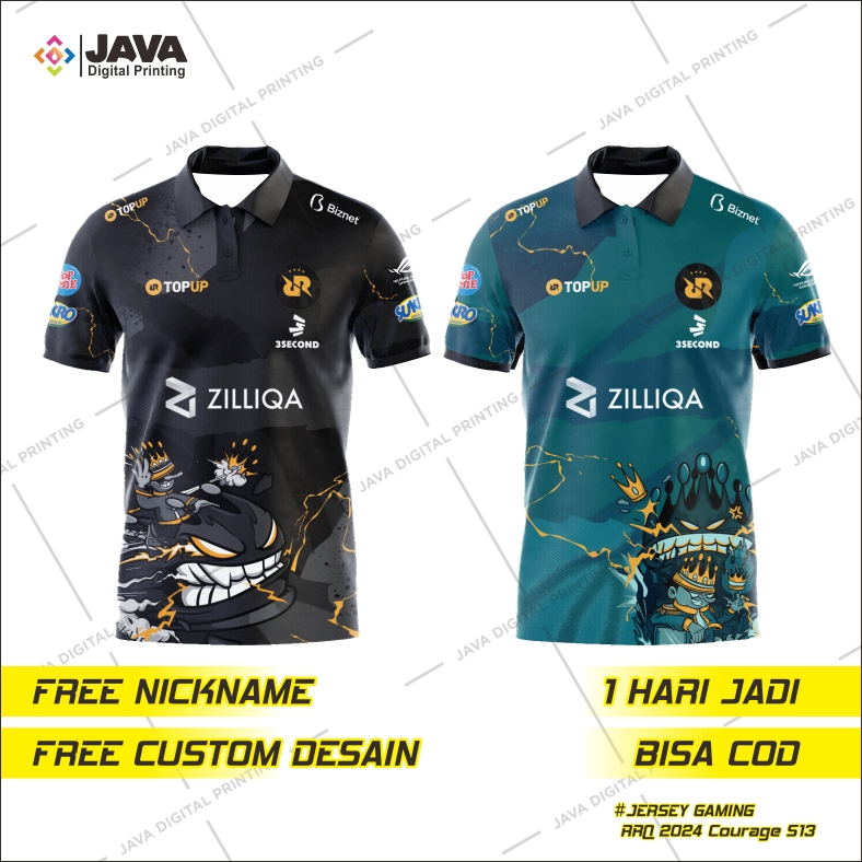 Jual Jersey Kaos Baju Rrq Terbaru Jersey RRQ 2024 Courage S13 MPL IDu