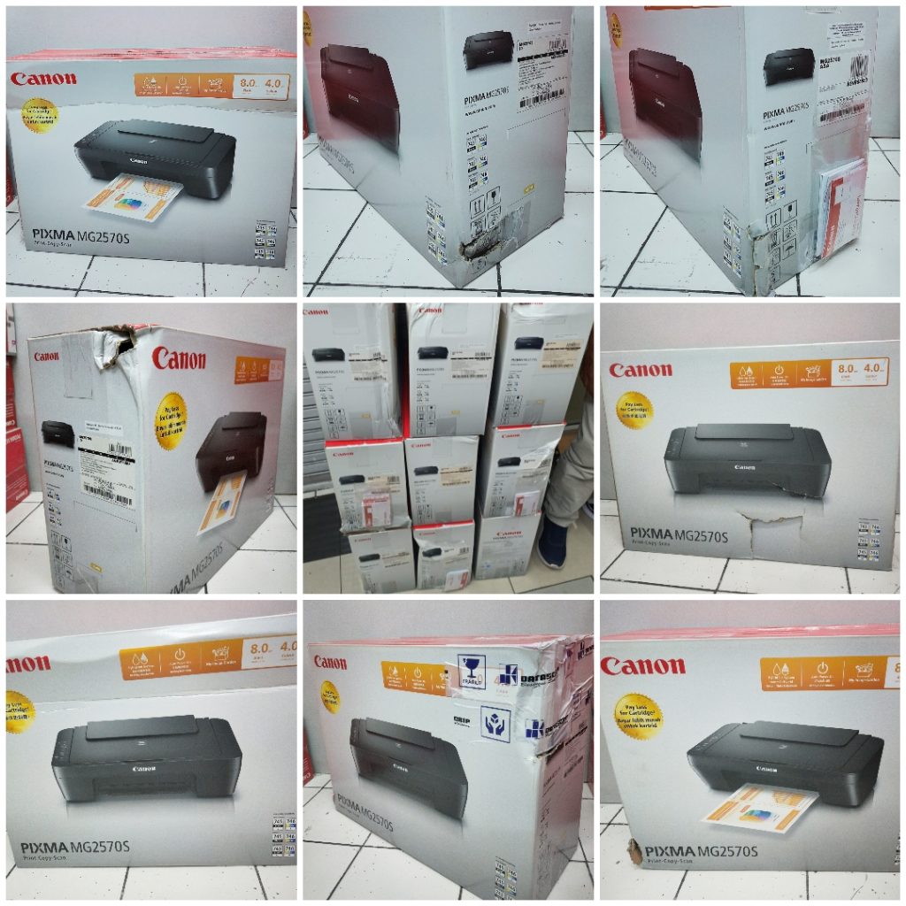 Jual Printer Canon PIXMA MG2570S Infus Print Scan Copy Inkjet Tabung