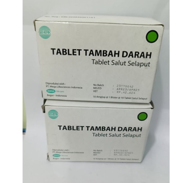 Jual Per Box Tablet Tambah Darah Box Obat Penambah Darah Per Box