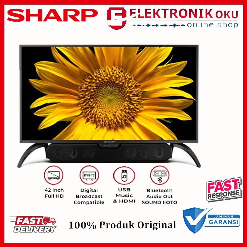 Jual TV LED Digital 2T C42DD1i SB 42DD1SB LED Sharp 42 Inch Digital