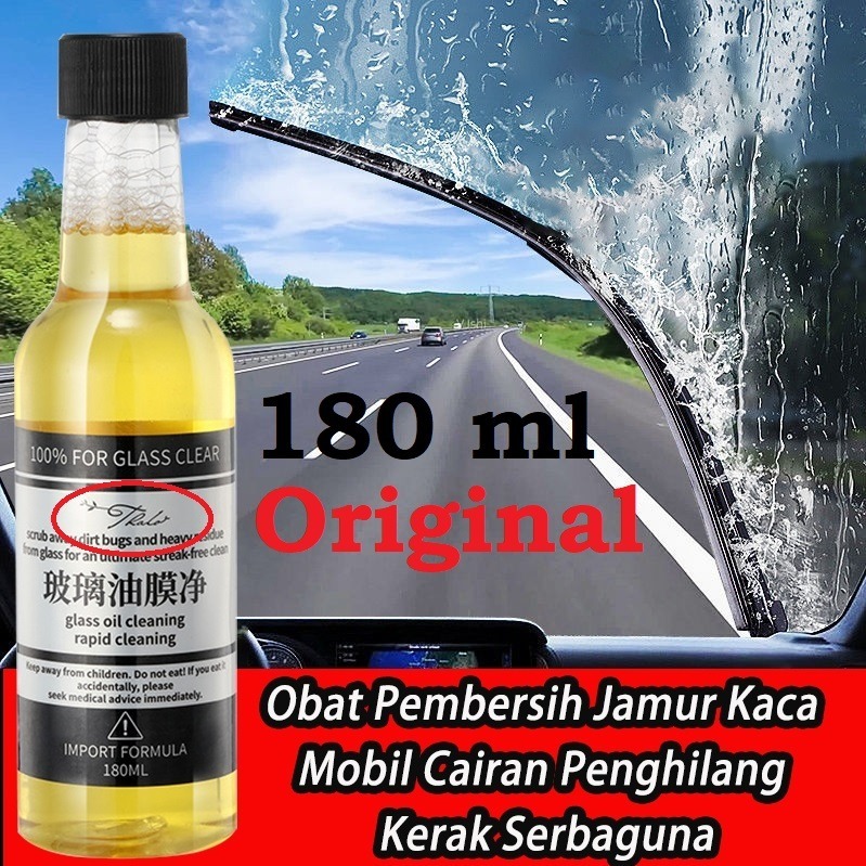 Jual Obat Pembersih Jamur Kerak Kaca Mobil Cairan Wiper Car Glass Oil