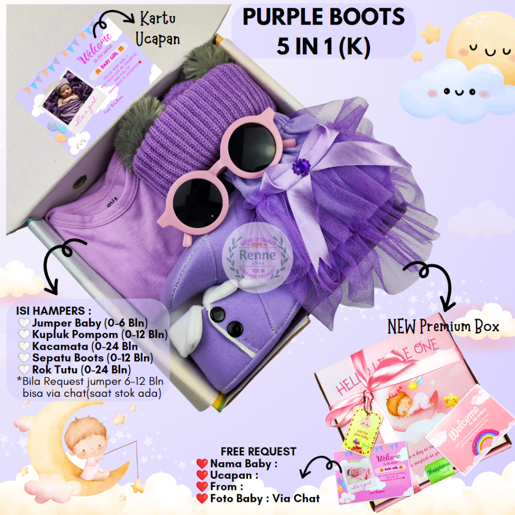 Jual RENNESHOP TUTU HAMPERS BABY GIRL Hampers Baby Hampers