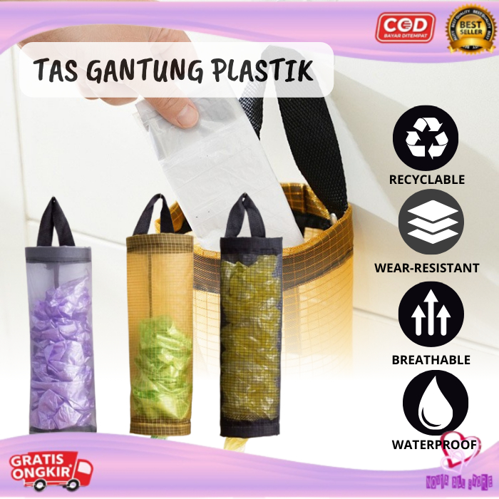 Jual Dispenser Kantong Plastik Sampah Tempel Tempat Kantong Sampah