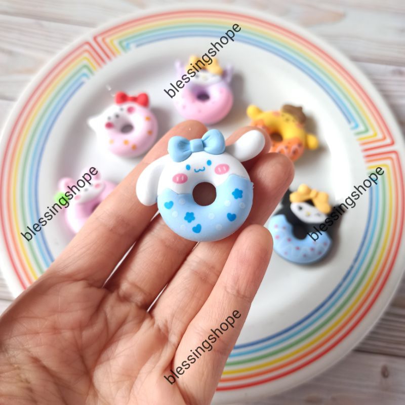 Jual Penghapus Sanrio Bentuk Donat Lucu Bongkar Pasang Kuromi