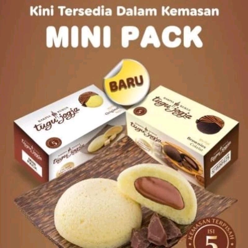 Jual Bakpia Kukus Tugu Mini Pack Isi Shopee Indonesia