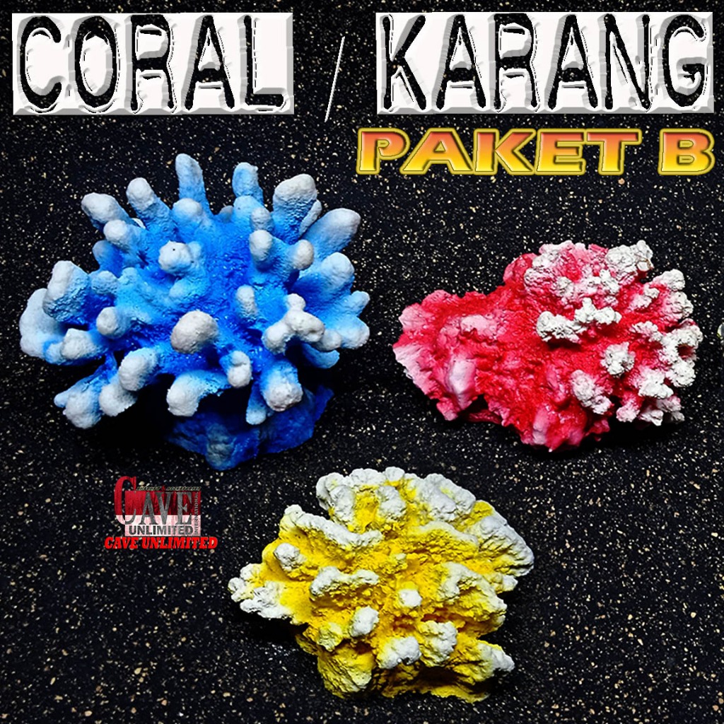 Jual PAKET HEMAT KARANG BUATAN RESIN ARTIFICIAL HIASAN DEKORASI ANEMON