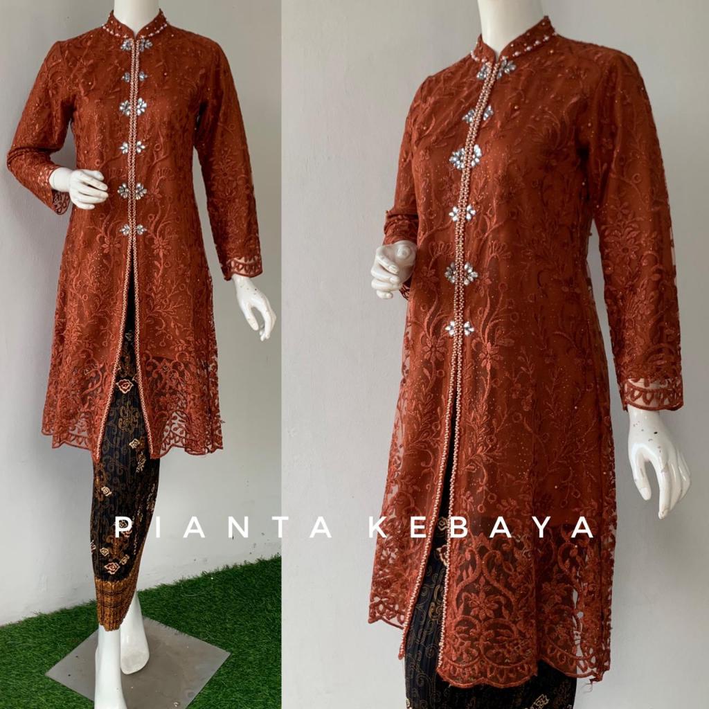 Jual Kebaya Tunik Mewah Part 2 Tille Payet Mutiara Kebaya Sanghai