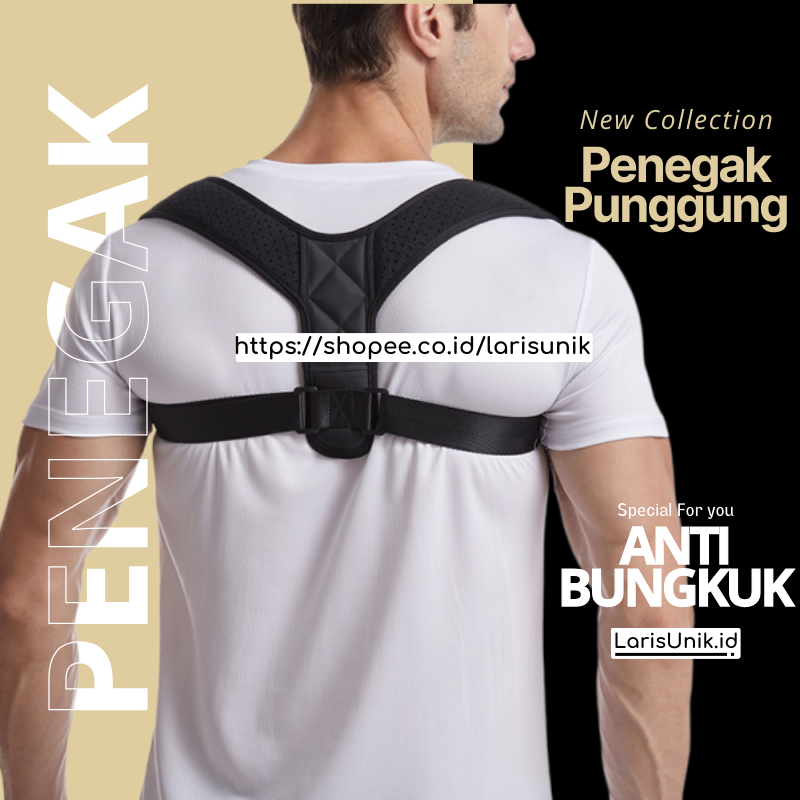 Jual KORSET PENEGAK PENYANGGA PUNGGUNG ALAT TERAPI TUBUH POSTURE