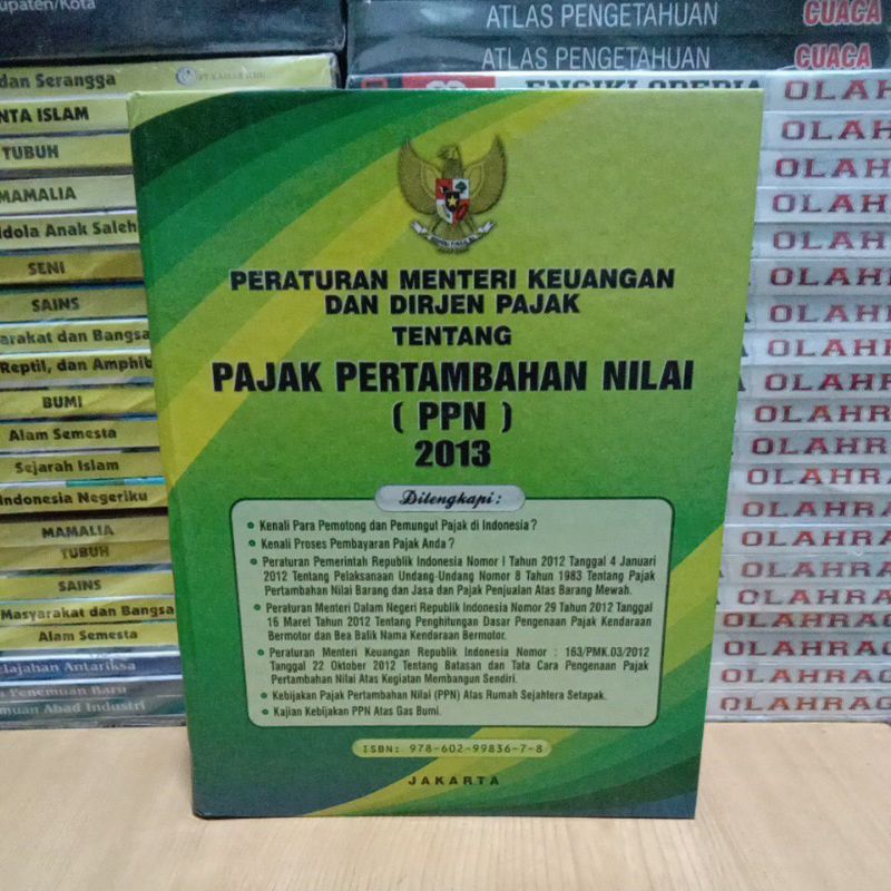 Jual Buku Original PERATURAN MENTERI KEUANGAN DAN DIRJEN PAJAK TENTANG