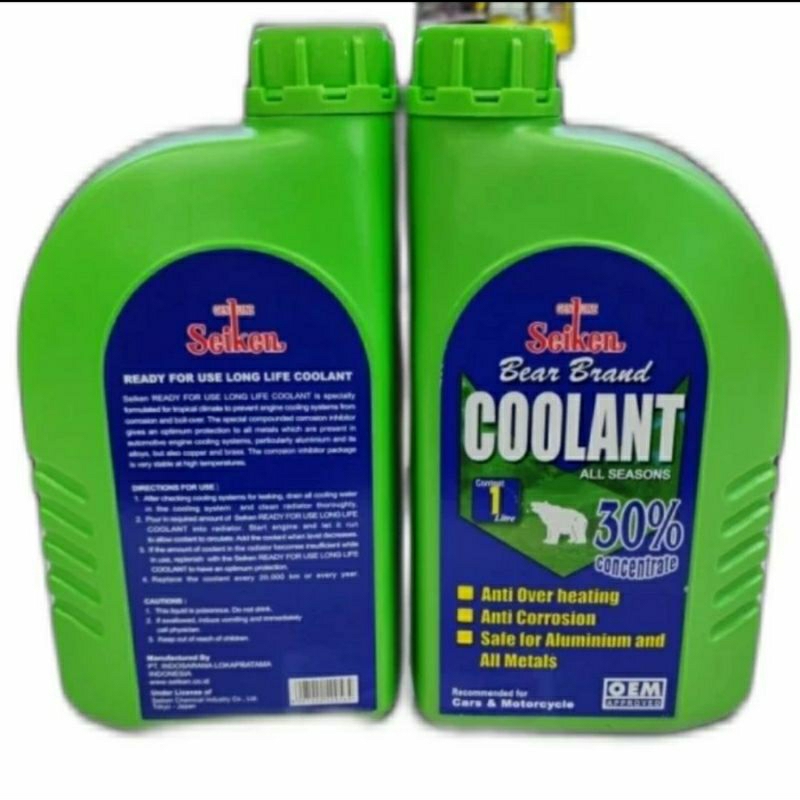 Jual Seiken Air Radiator Coolant Seiken Concentrate Blue Biru L