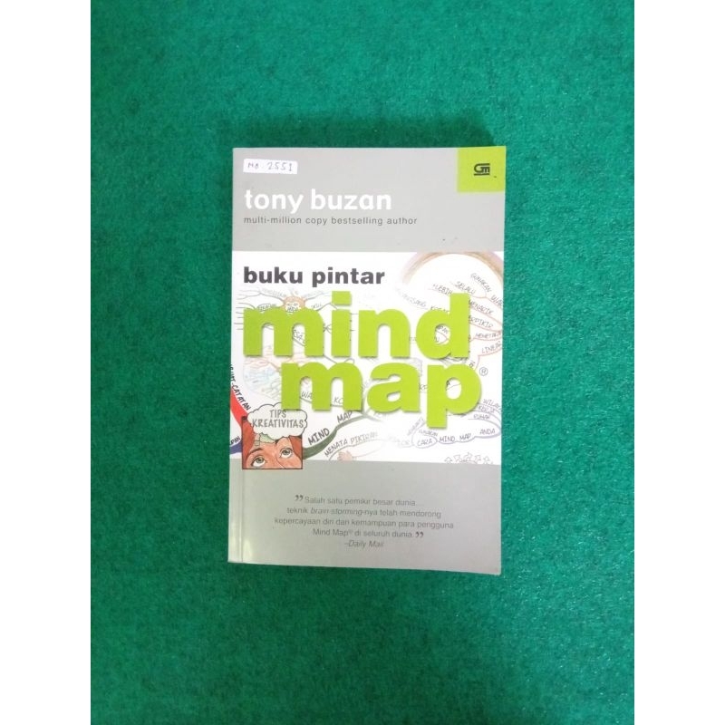 Jual ORIGINAL Buku Pintar Mind Map Tony Buzan Shopee Indonesia