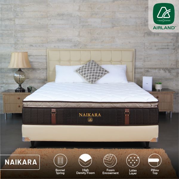 Jual Kasur Latex Spring Bed Airland New Naikara Set Shopee Indonesia