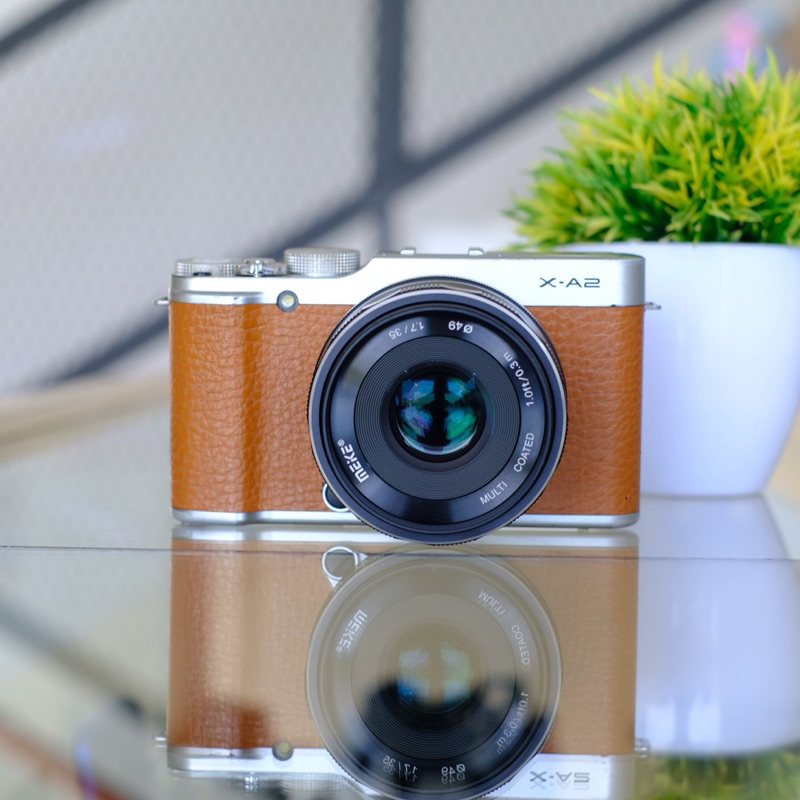 Jual KAMERA MIRRORLES FUJIFILM XA 2 DENGAN LENSA FIX MANUAL Shopee