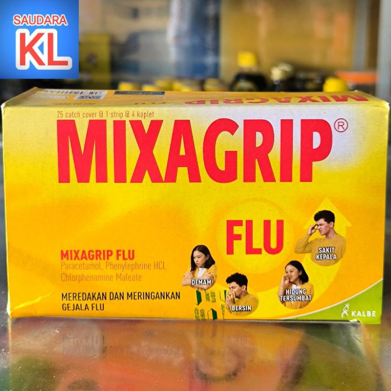 Jual Mixagrip Flu Box Isi Kaplet Shopee Indonesia