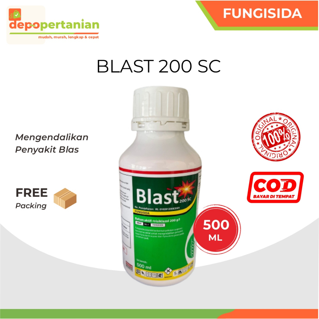 Jual Blast Sc Ml Fungisida Protektif Obat Pembasmi Penyakit Blas