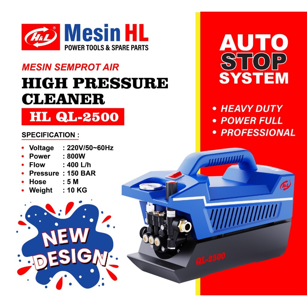 Jual Mesin Steam Cuci Mobil Jet Cleaner H L Ql Ql Shopee