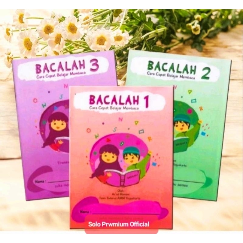 Jual Buku Bacalah Cara Cepat Belajar Membaca Jilid 1 2 3 Buku Paud Buku