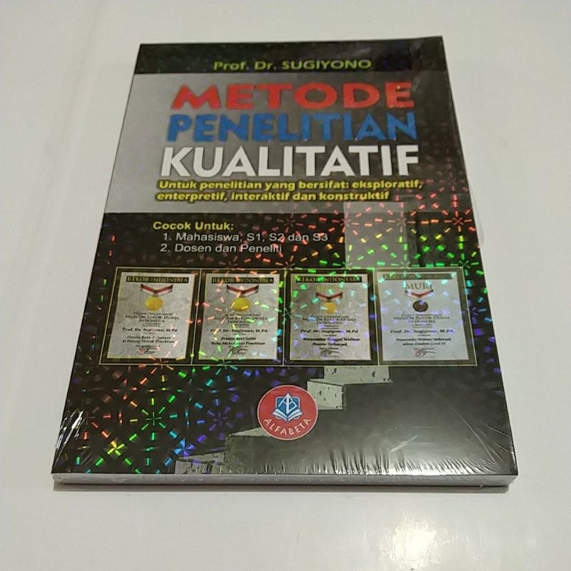 Jual Buku Metode Penelitian Kuantitatif Kualitatif Prof Dr Sugiyono