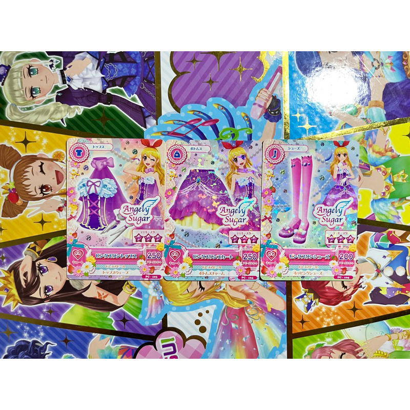 Jual Kartu Aikatsu Jepang Set Cute Angely Sugar Dreamy Crown Aurora