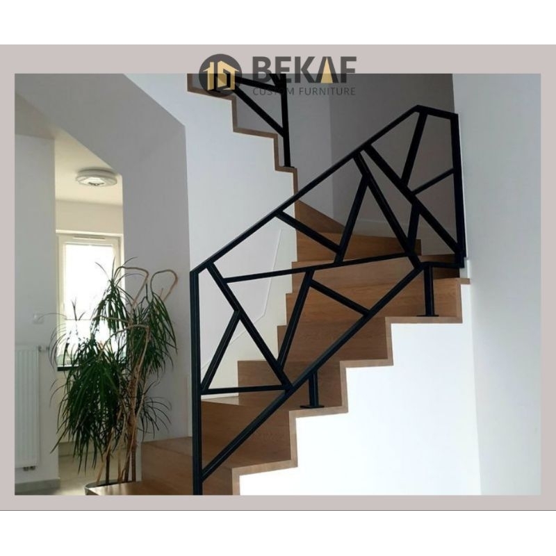 Jual BEKAF Railing Tangga Pagar Tangga Besi Shopee Indonesia