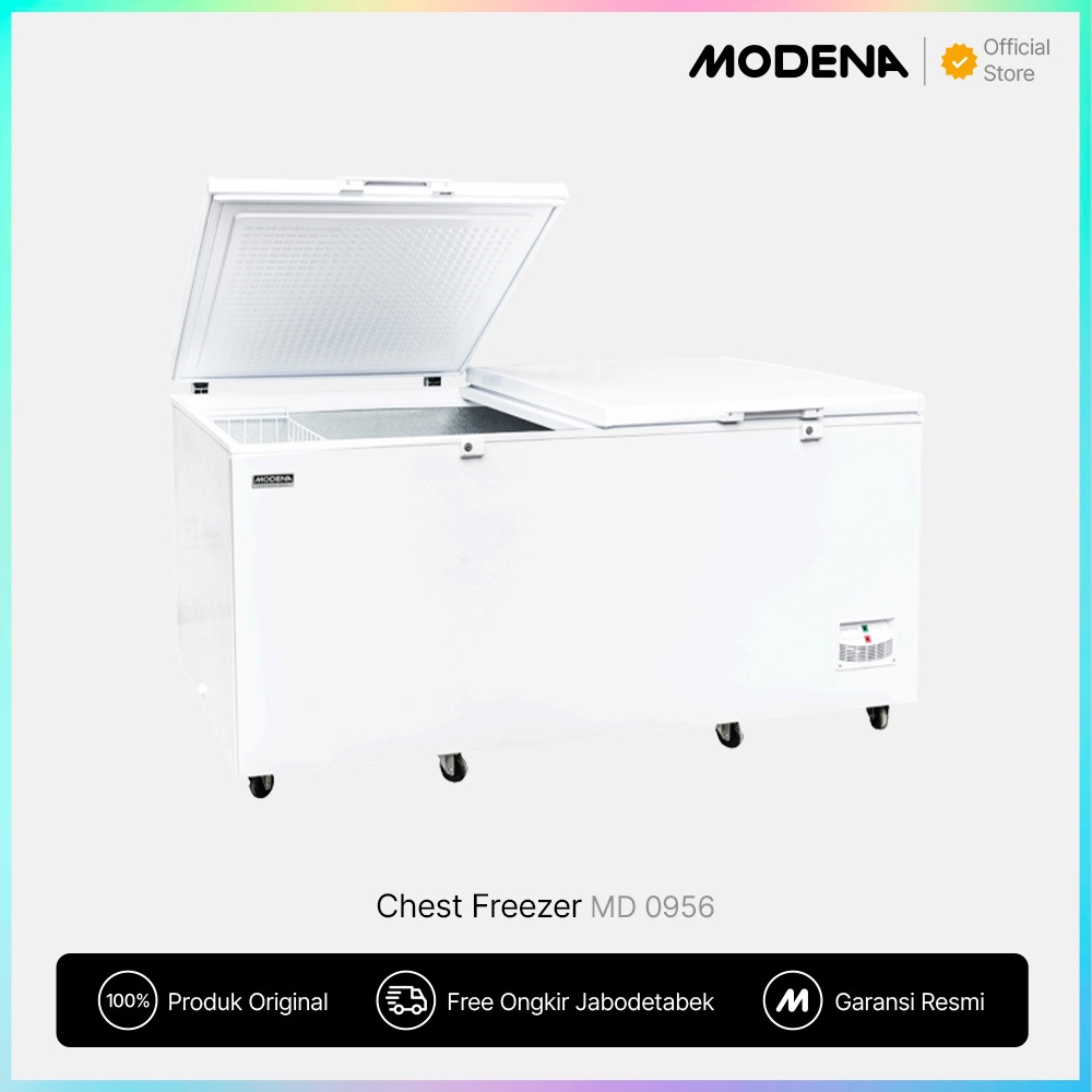 Jual MODENA Chest Freezer MD 0956 W Shopee Indonesia