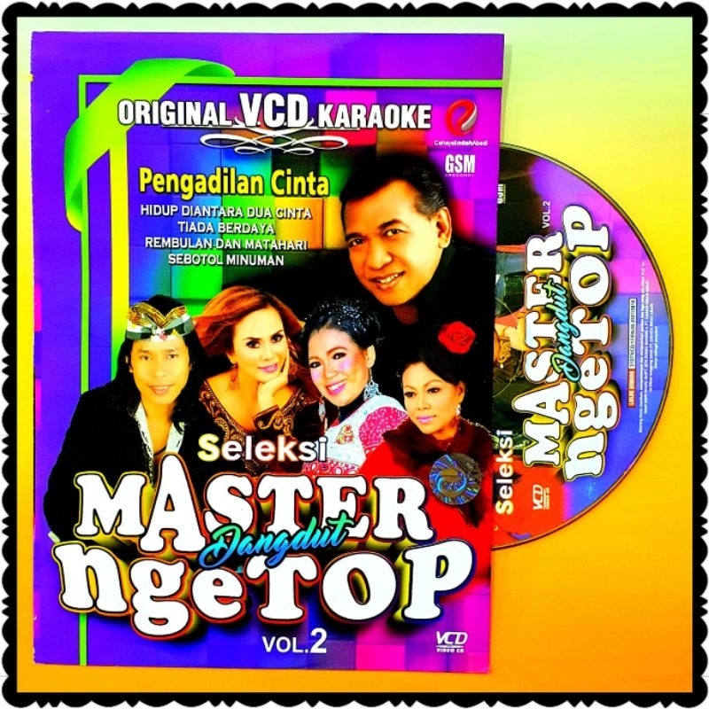 Jual KASET ORIGINAL VCD LAGU KARAOKE DANGDUT LEGENDARIS KASET VCD LAGU