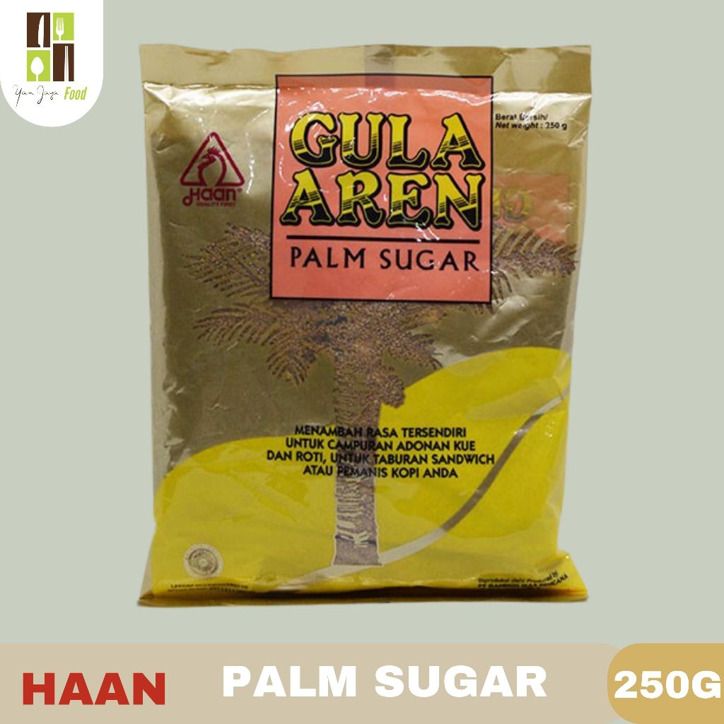 Jual Haan Palm Sugar Gula Aren Toping Taburan Pemanis Kopi 250g