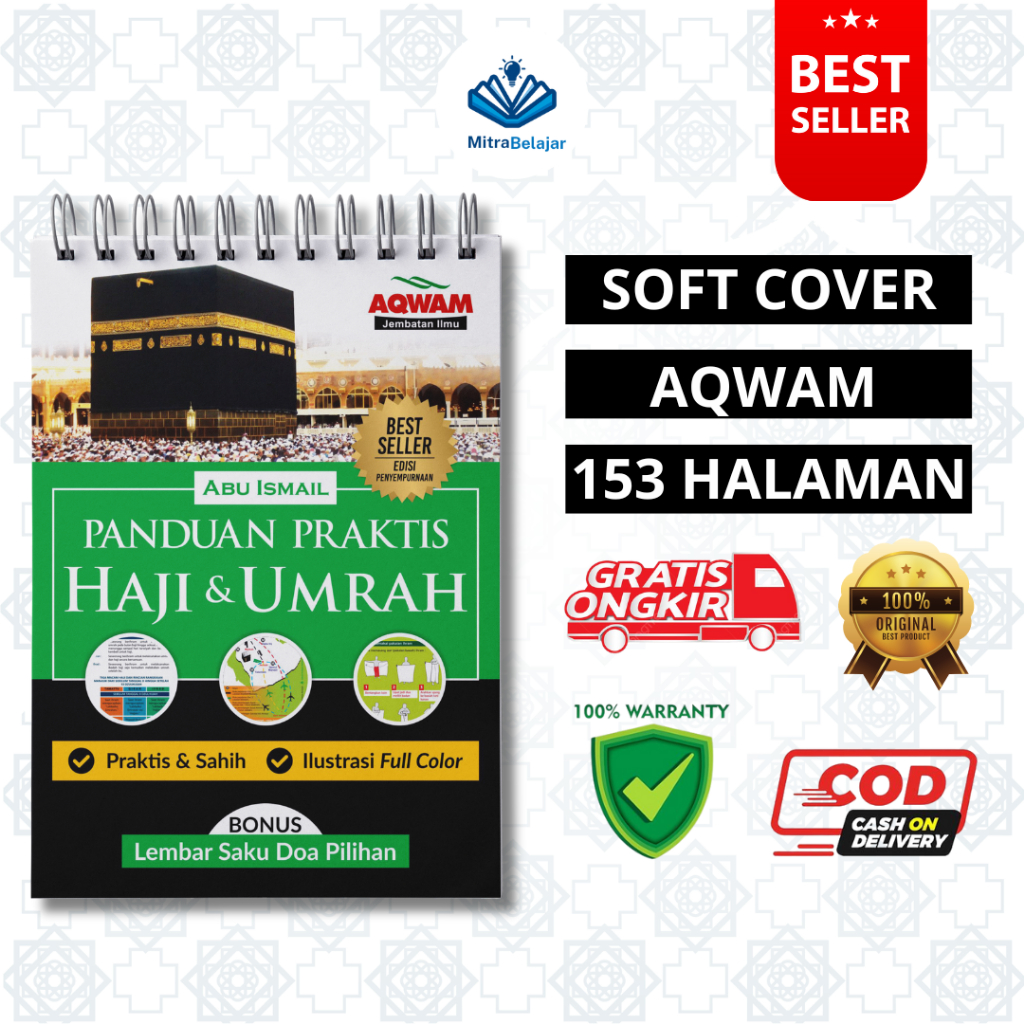 Jual Buku Panduan Praktis Haji Dan Umrah Sahih Beserta Ilustrasi Dan