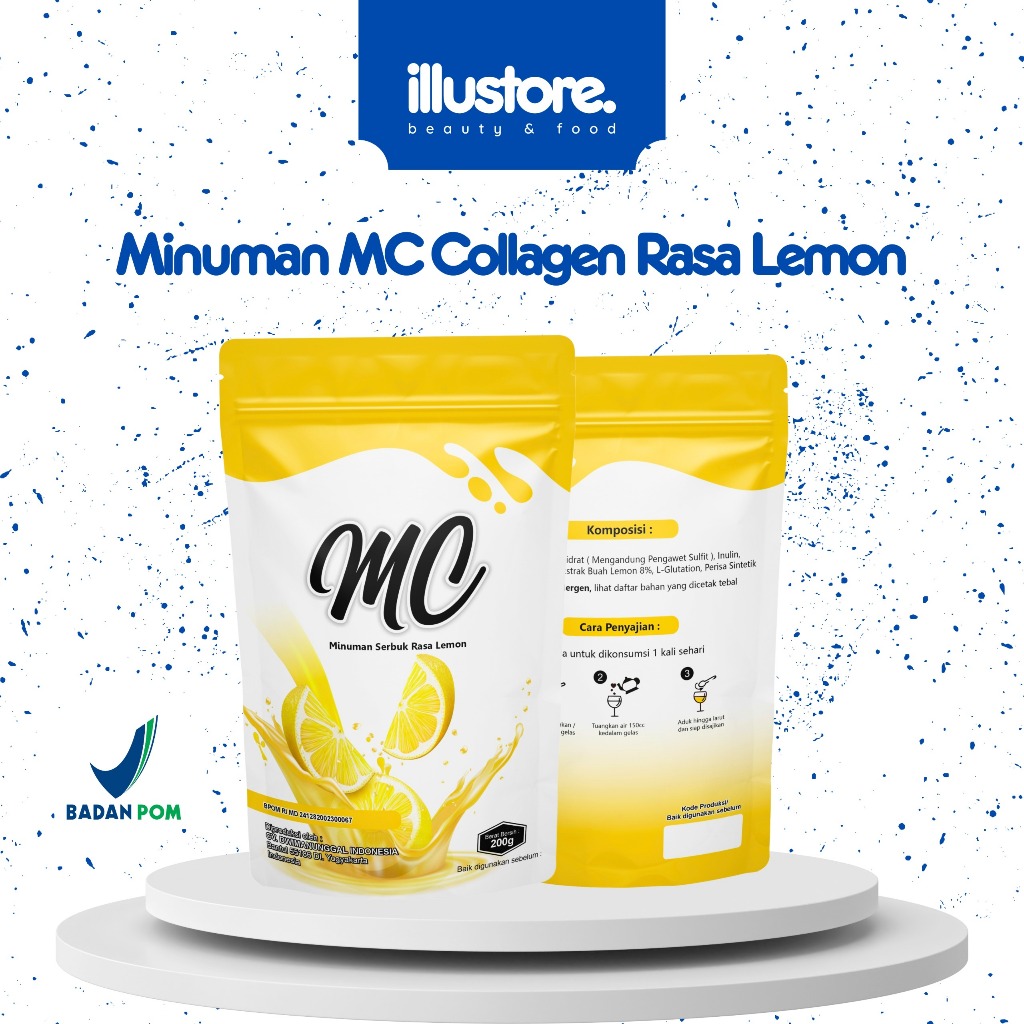 Jual Minuman Collagen L Gluthatione Lemon Shopee Indonesia